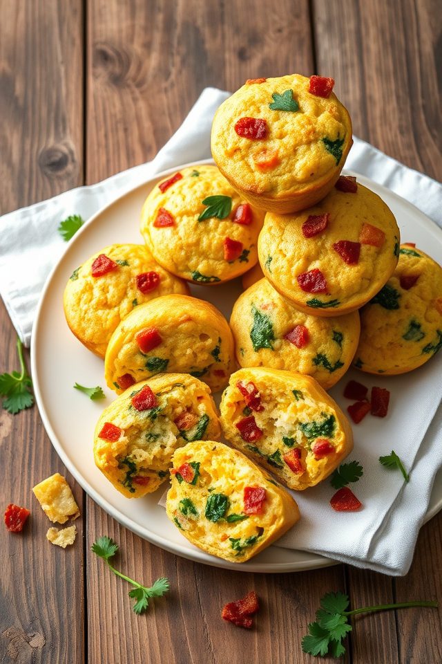 egg based breakfast muffins