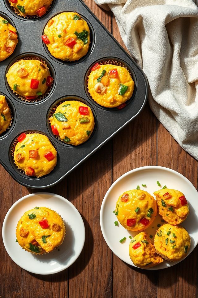 egg muffins meal prep