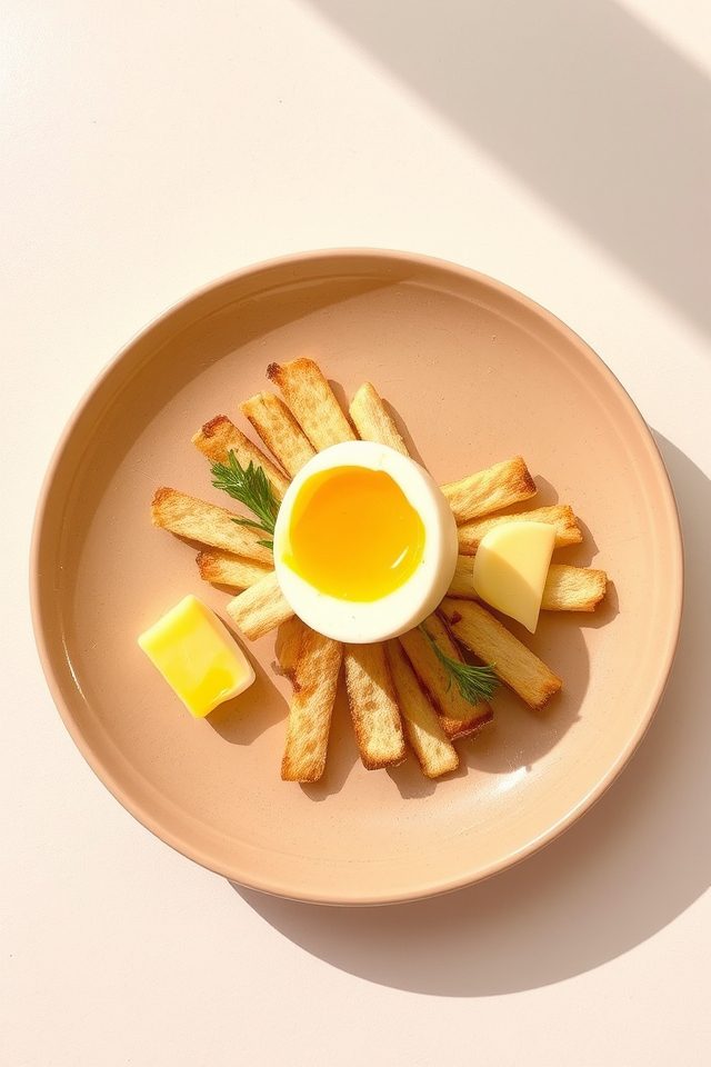 eggs with toast soldiers