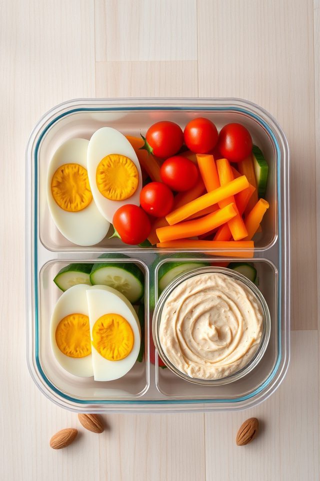 eggs with vegetables box