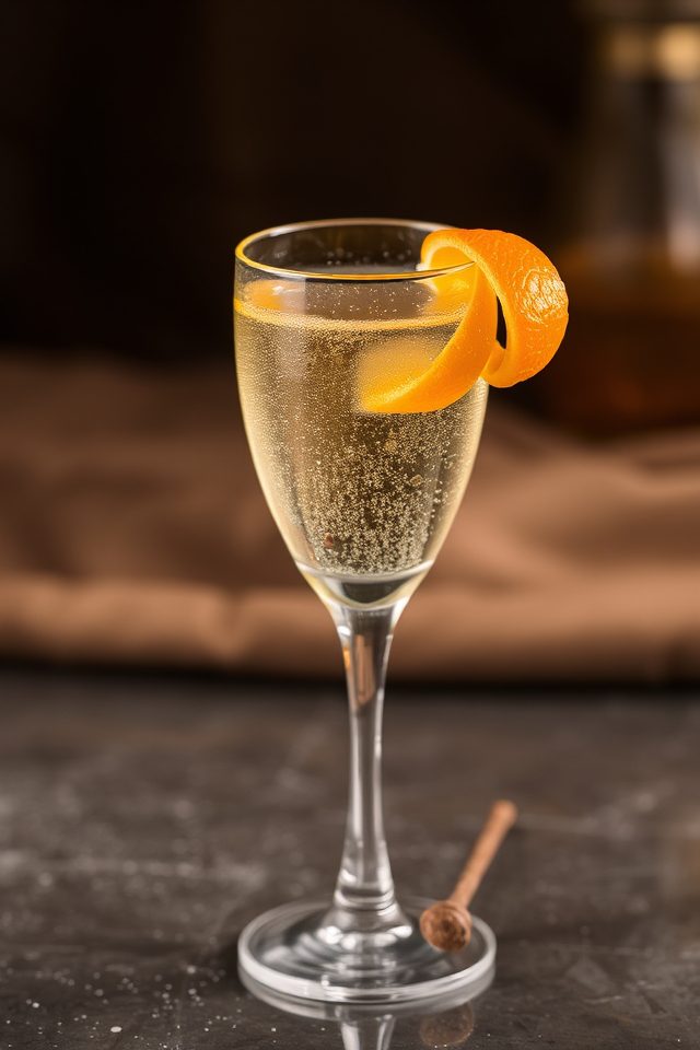 elegant champagne cocktail recipe