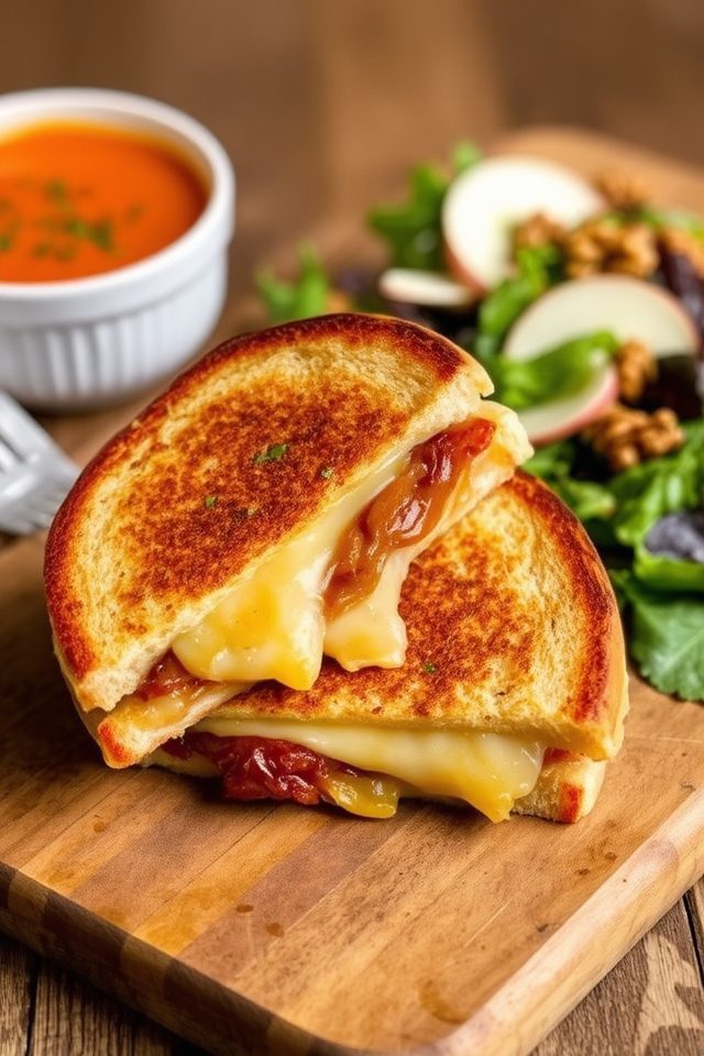 elevated grilled cheese options