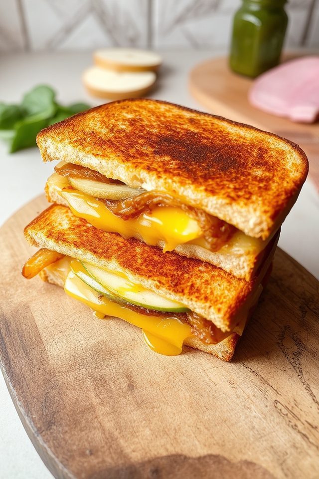 elevated grilled cheese options