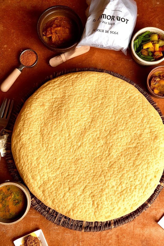 ethiopian sourdough flatbread tradition