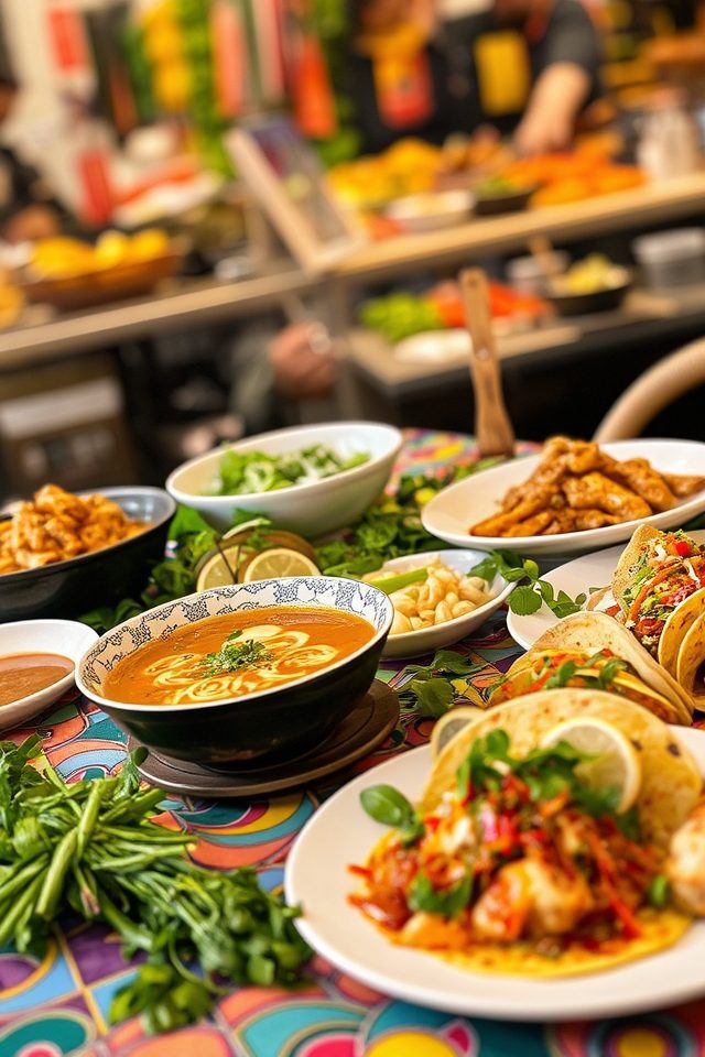 exploring global food options