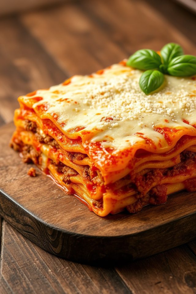 family traditional italian dish