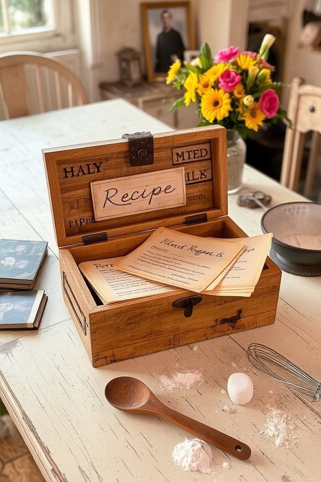 family traditional recipe book