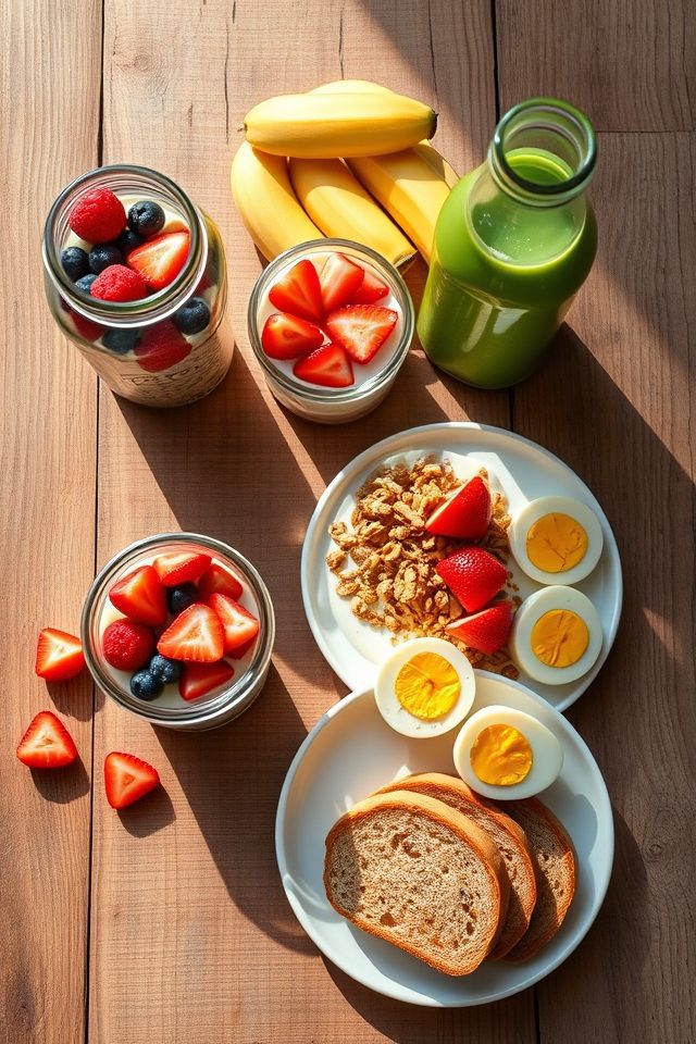 fast portable breakfast ideas