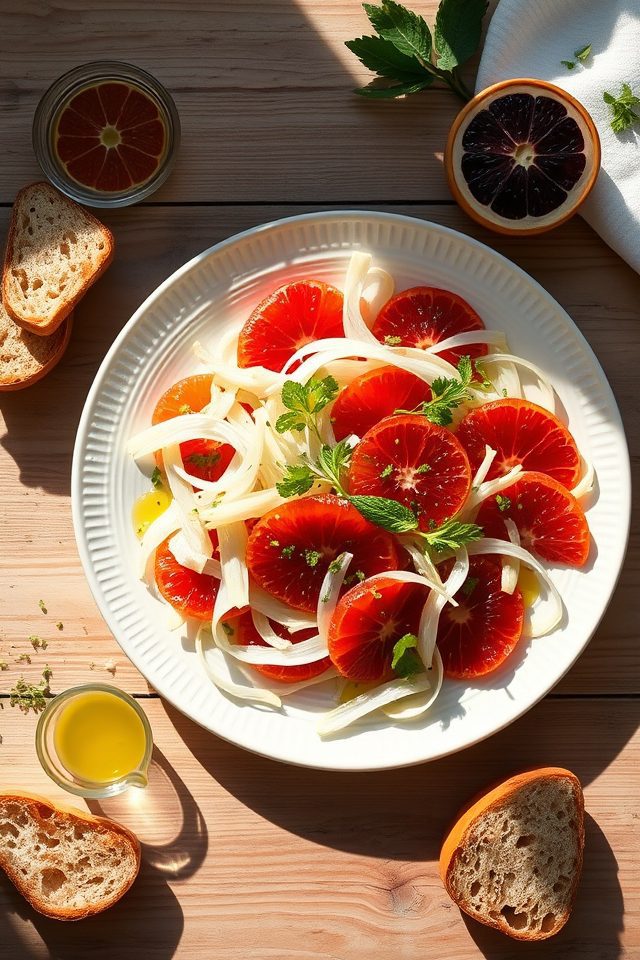 fennel blood orange salad