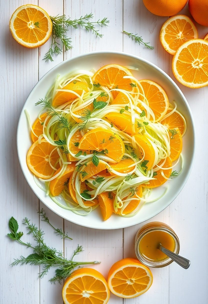 fennel orange fresh salad