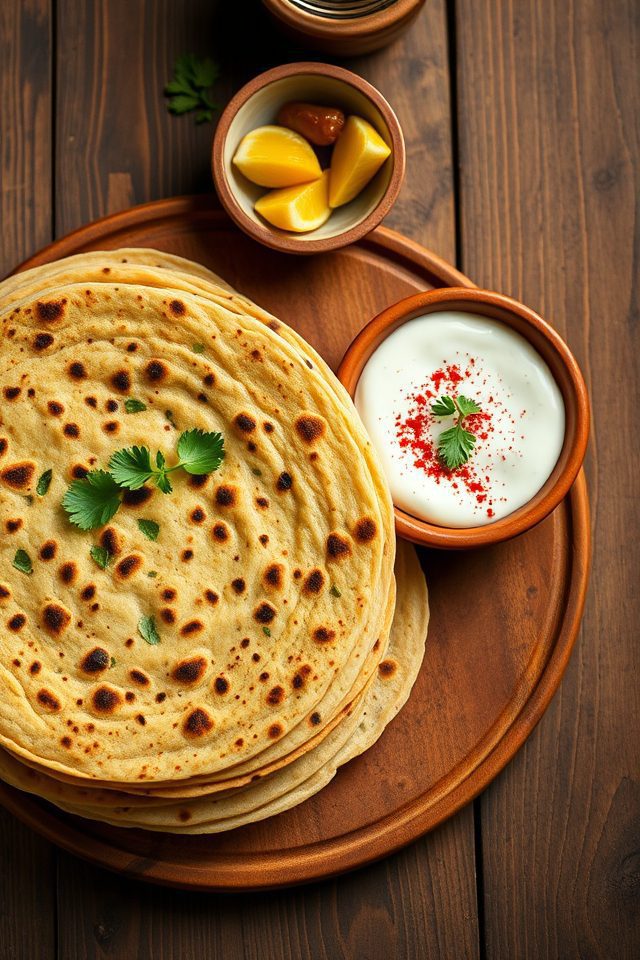 fenugreek spiced flatbread recipe