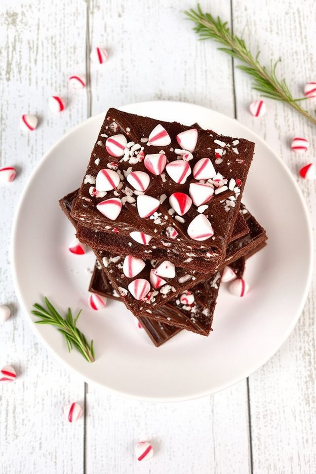 festive holiday chocolate treat