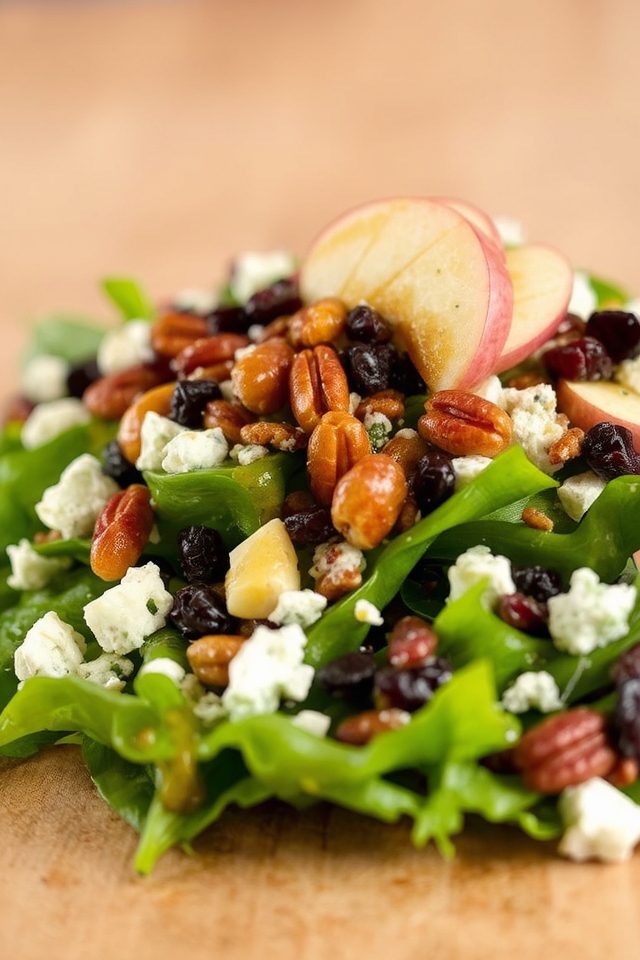 festive holiday season salad