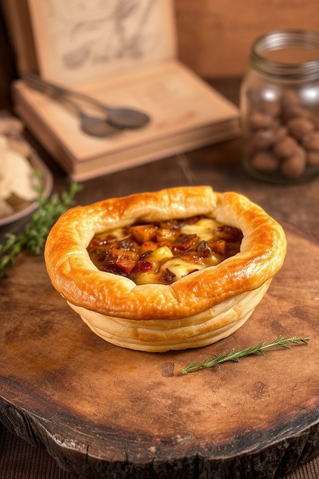 flaky pastry comfort food