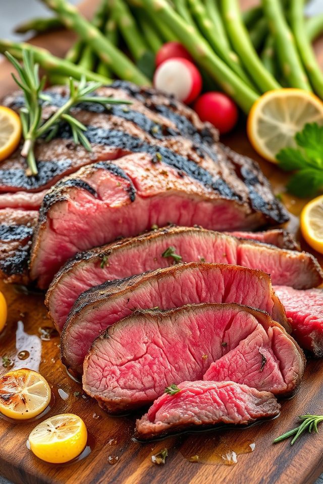 flank steak lemon marinade