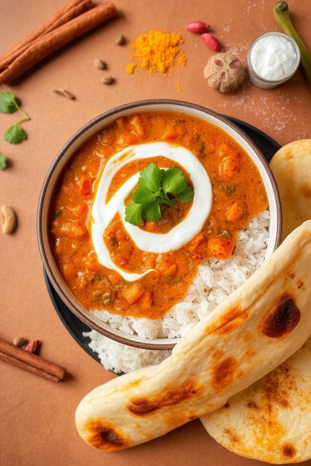 flavorful indian curry dish
