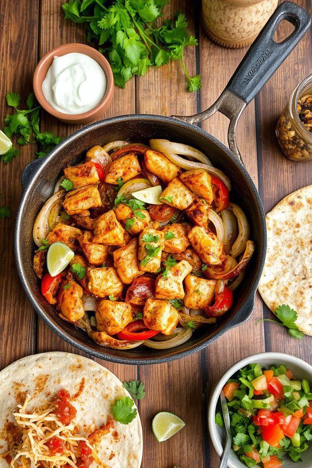 flavorful mexican chicken dish