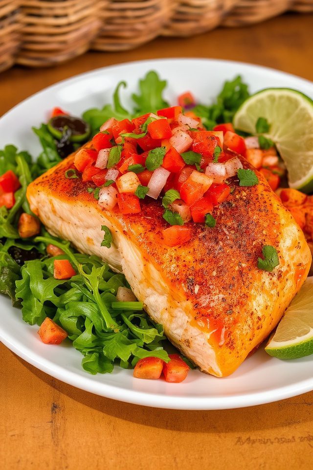 flavors of mexican salmon