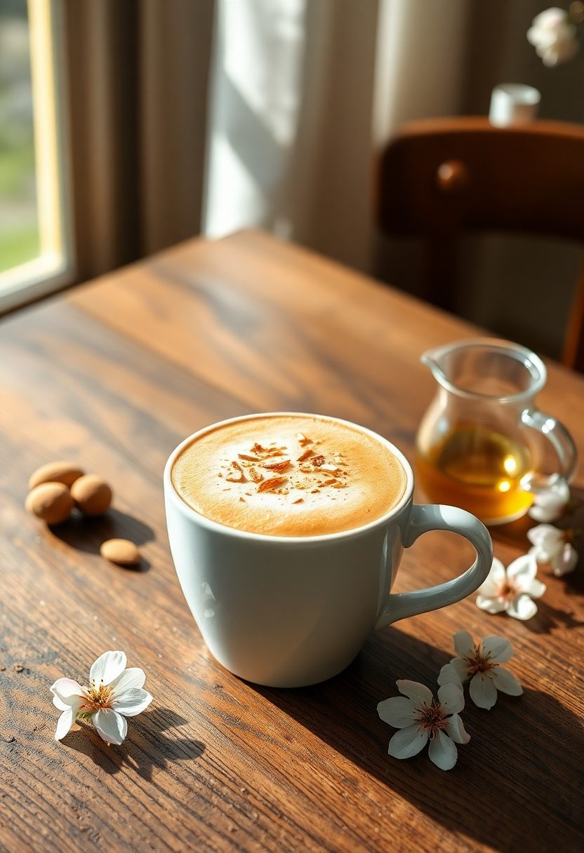 floral almond coffee blend
