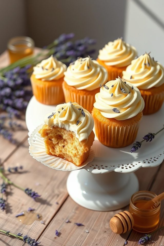 floral infused sweet treats
