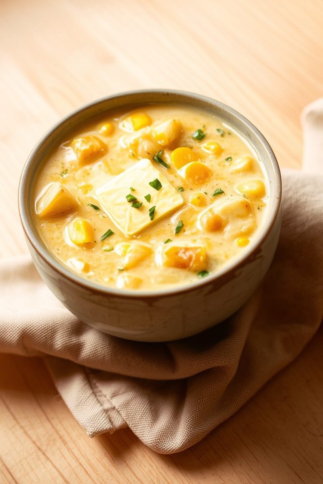 fresh corn summer soup