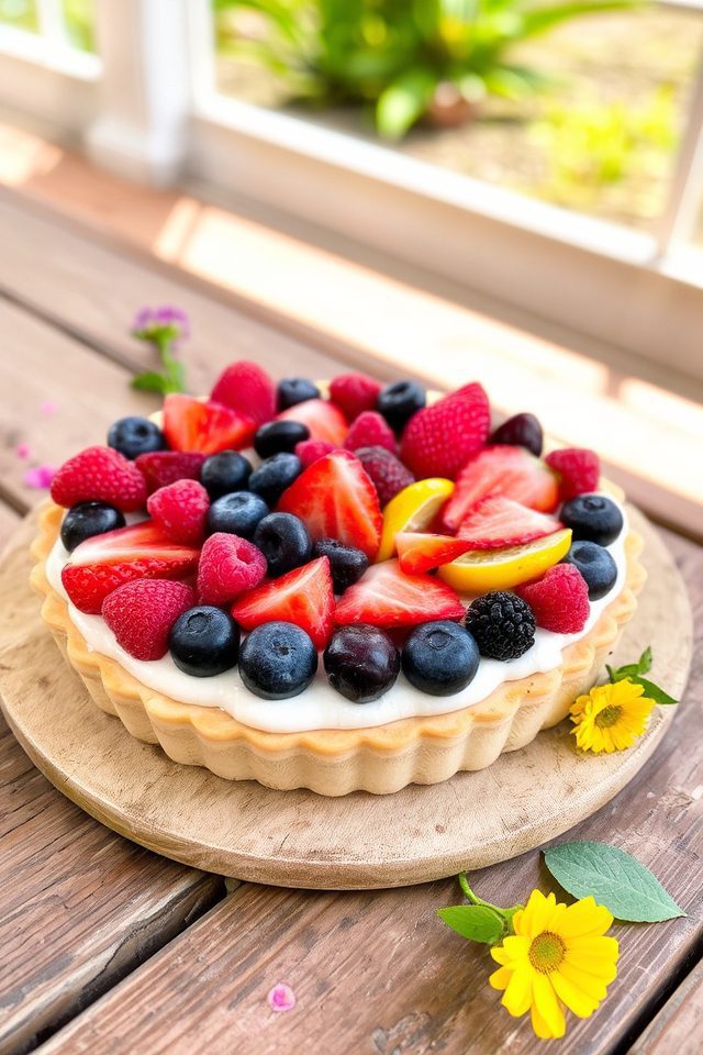 fresh fruit warm desserts
