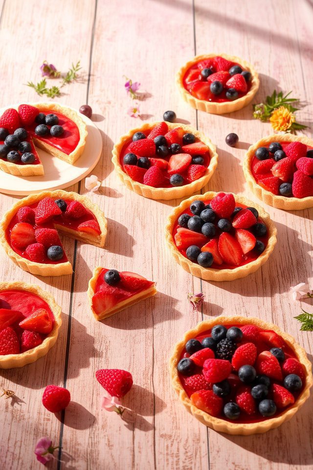 fresh fruits sweet desserts