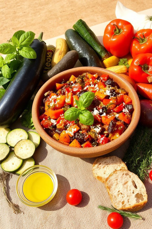 fresh summer vegetable delight