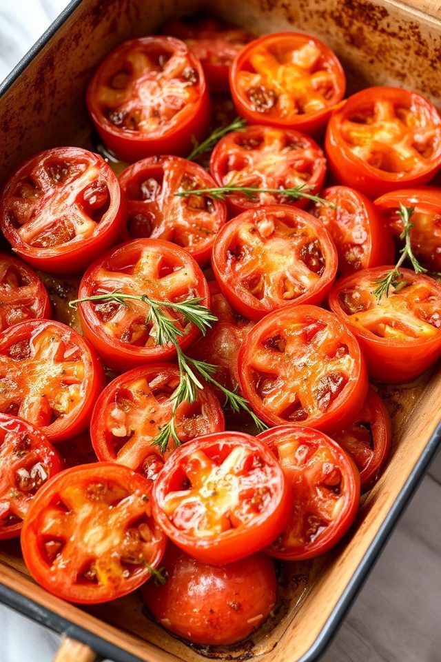 fresh thyme summer dish