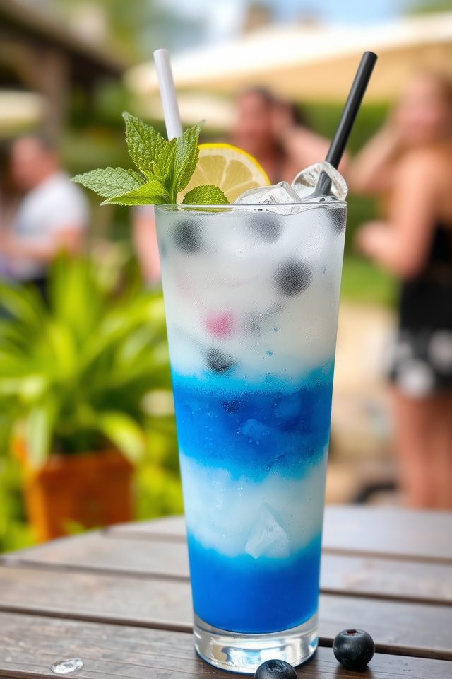 frozen boozy summer drinks