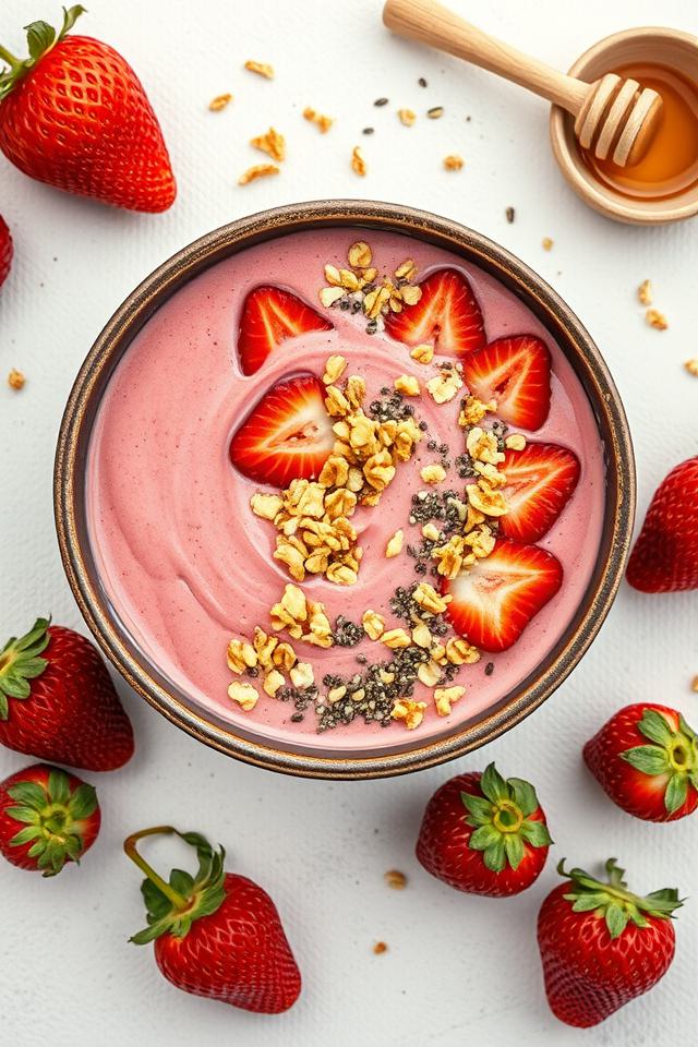 frozen fruity breakfast bowl