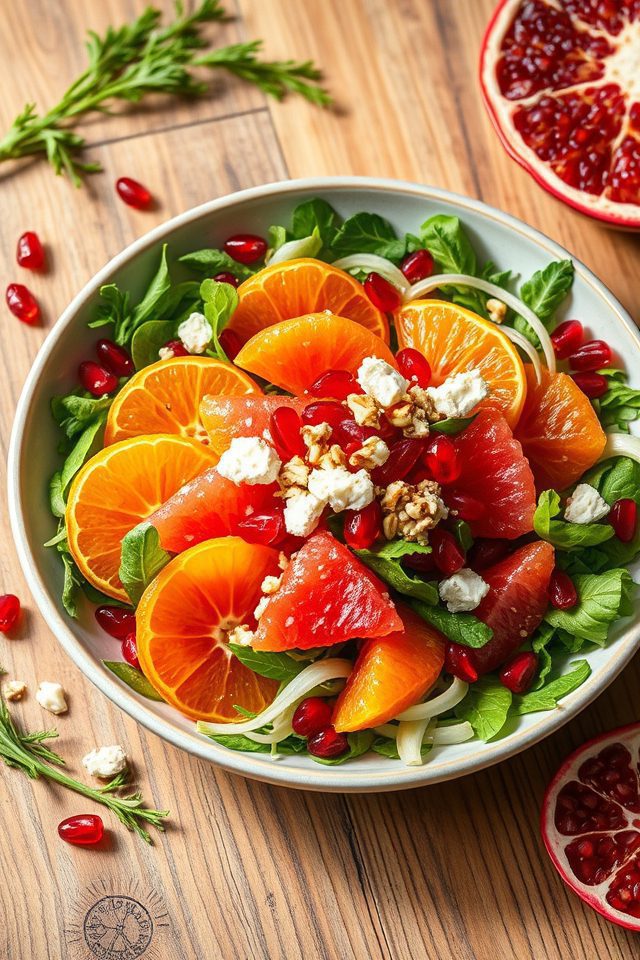 fruit salad with citrus