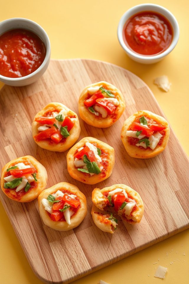 fun mini pizza bites
