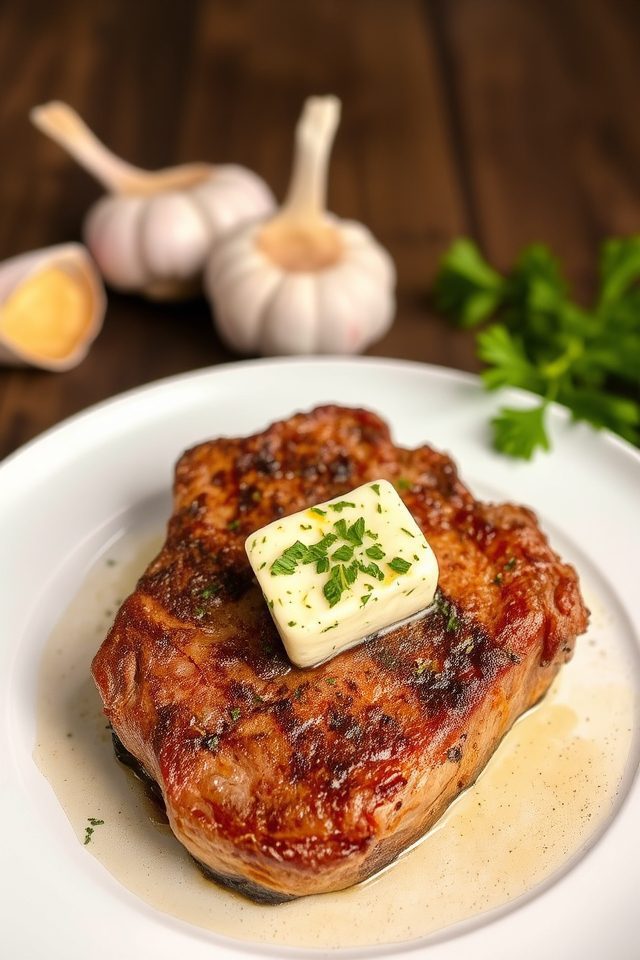 garlic butter steak recipe