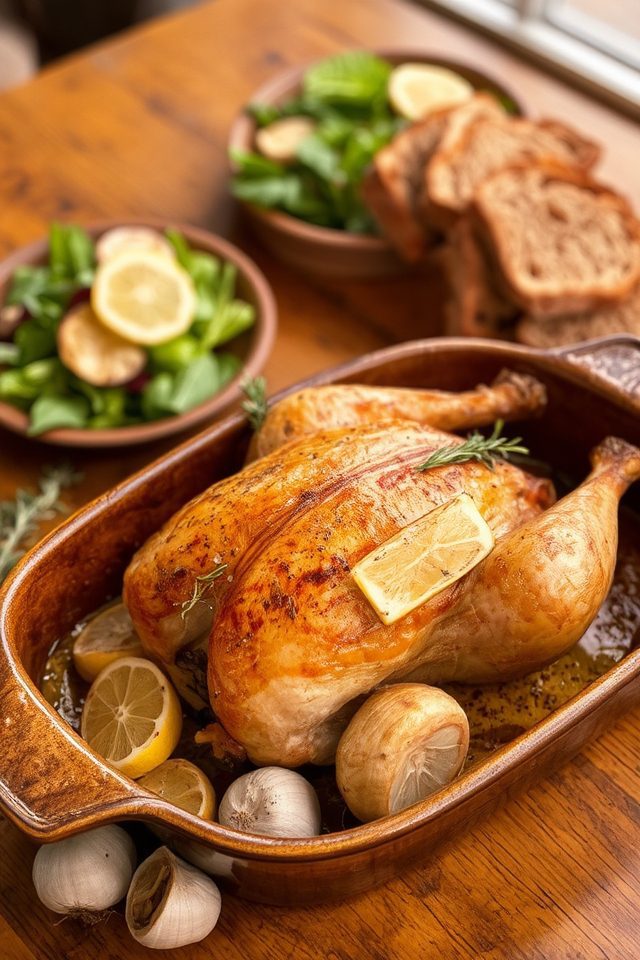 garlic lemon chicken dish