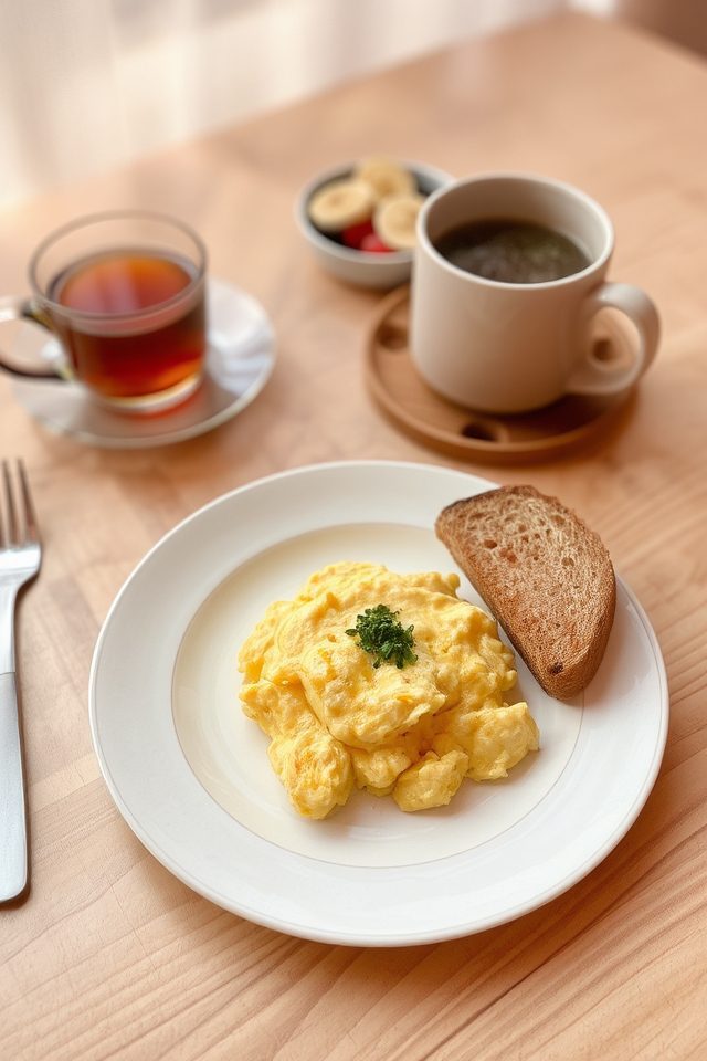 gentle morning meal options