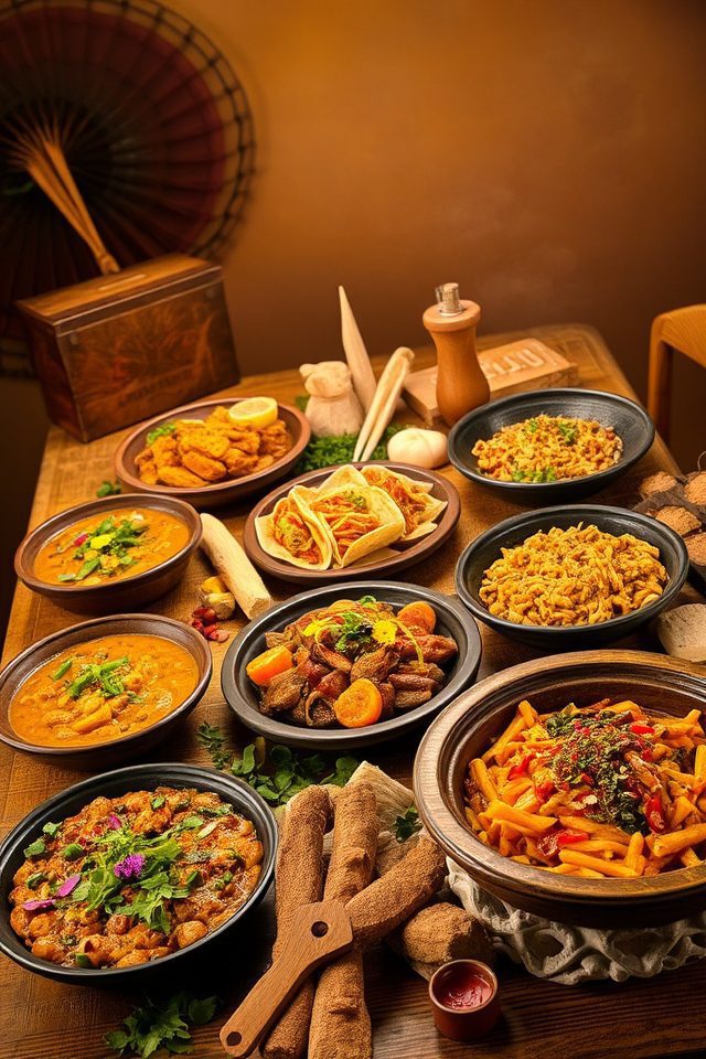global cuisine dinner ideas
