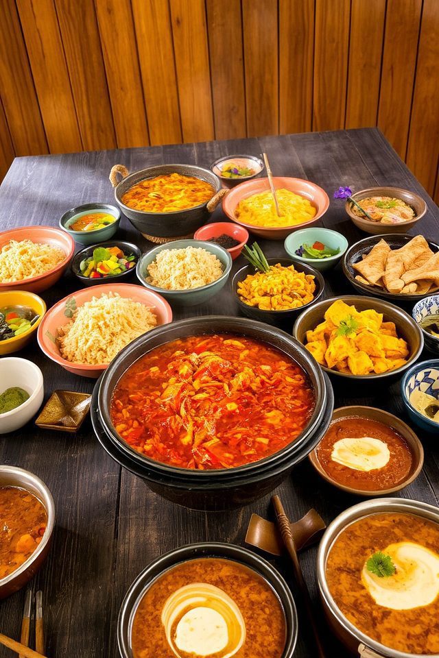 global cuisine offers variety