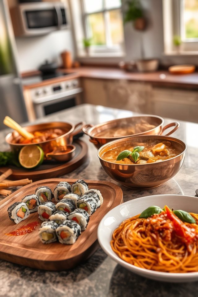 global flavors at home