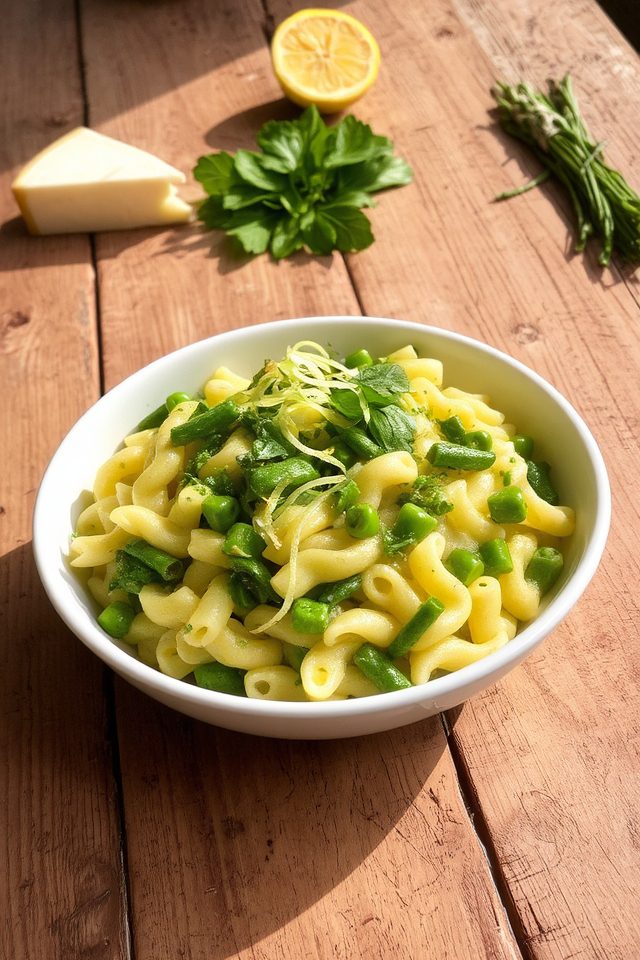 goat cheese herb rotini