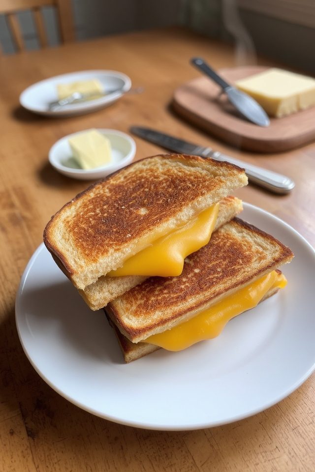 golden crispy melted cheese