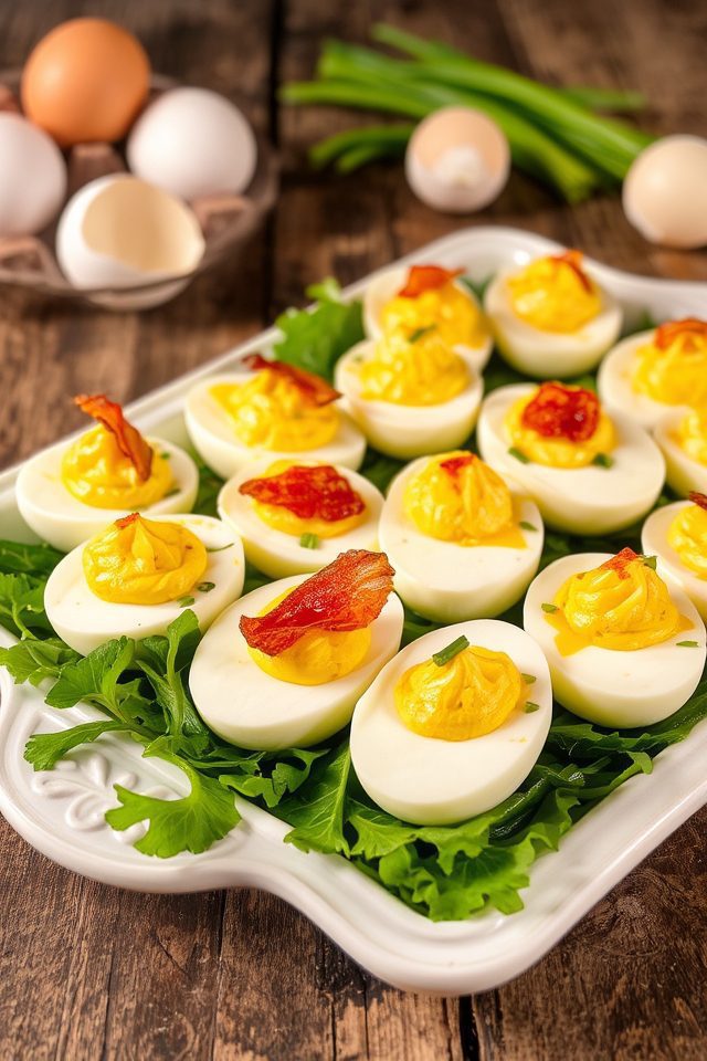 gourmet deviled egg recipes