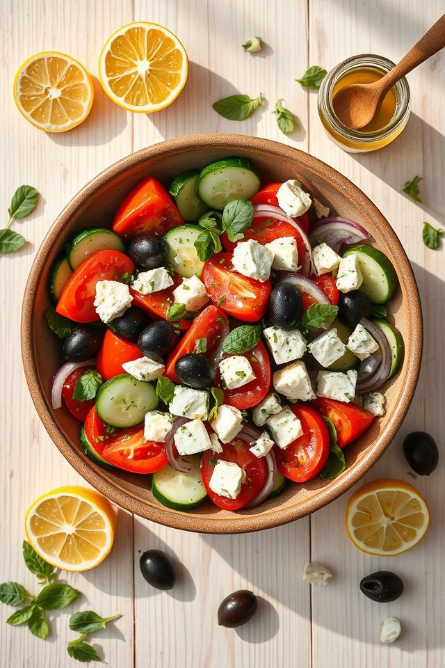 greek lemon oregano vinaigrette