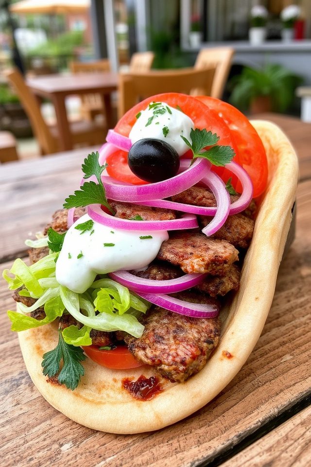greek style street food