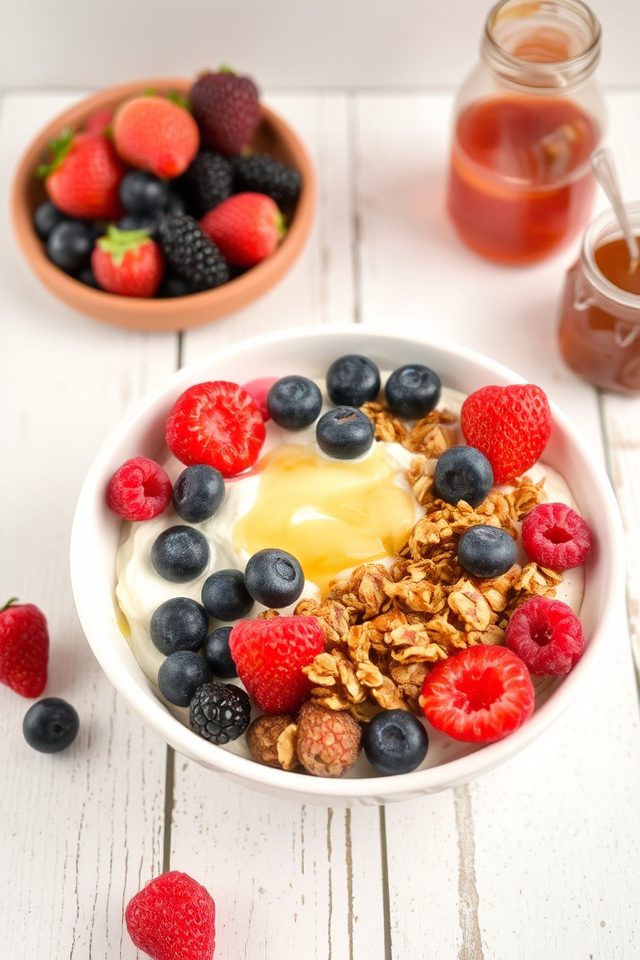greek yogurt breakfast bowl