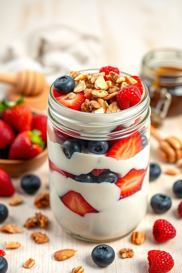 greek yogurt fruit nuts