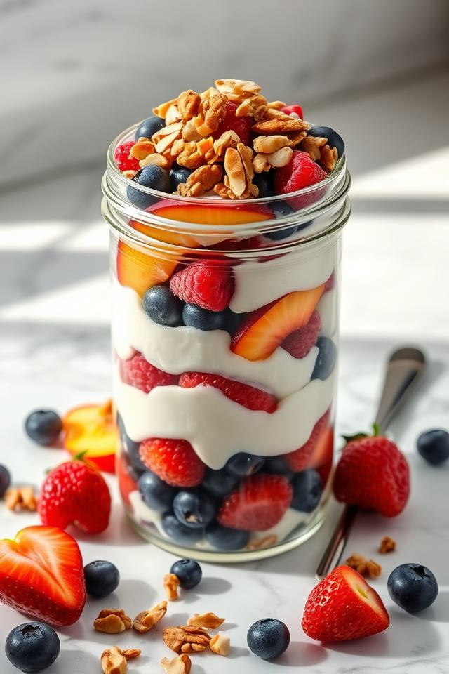 greek yogurt fruit nuts