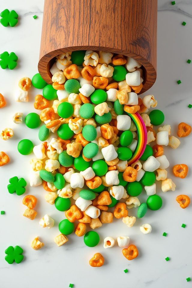 green themed party treat