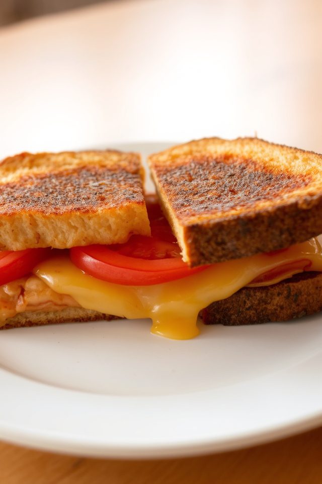 grilled cheese meatless option