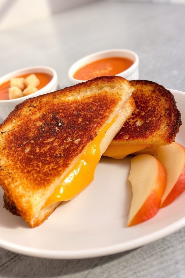 grilled cheese school lunches